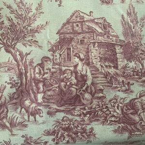 Vintage Kravet Etchings Toile Fabric
